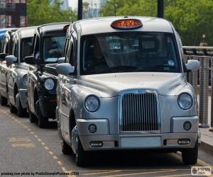 пазл Такси в Лондоне